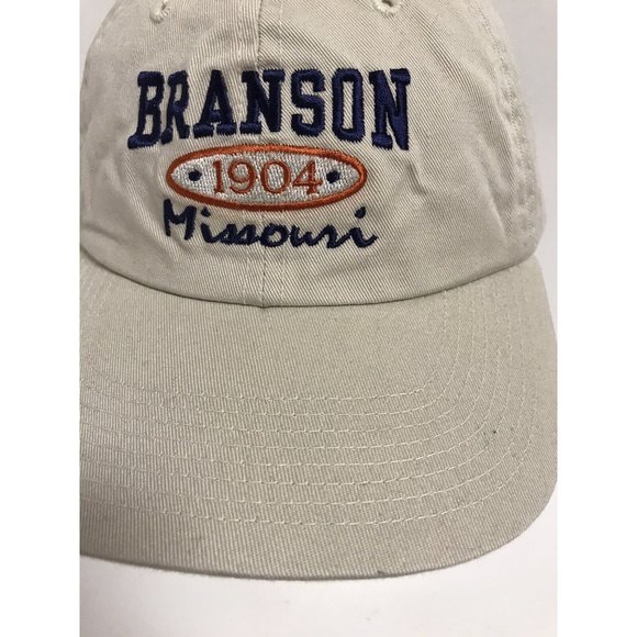 Branson Missouri Beige Adjustable Hat - Picture 2 of 8